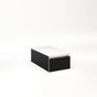 Robern - Cartesian Vanity, 12'' x 7-1/2'' x 21'', Matte Black, Full Drawer, No Night Light - Matte Black