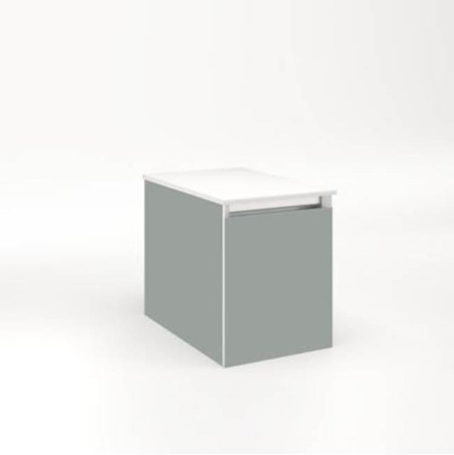 Robern - Cartesian, 12X15X18,Mat Gry,Full, Snl - Matte Gray