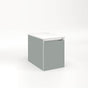 Robern - Cartesian, 12X15X18,Mat Gry,Full, Snl - Matte Gray