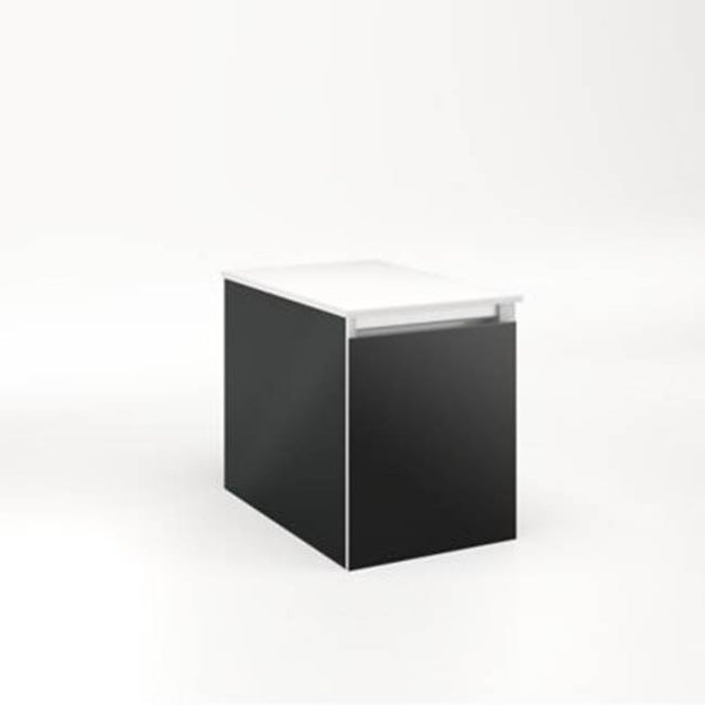 Robern - Cartesian, 12X15X18,Mat Blk,Full, Snl - Matte Black