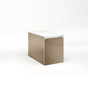 Robern - Cartesian Vanity, 12'' x 15'' x 21'', Satin Bronze, Full Drawer, No Night Light - Satin Bronze