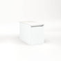 Robern - Cartesian Vanity, 12'' x 15'' x 21'', Matte White, Full Drawer, No Night Light - Matte White