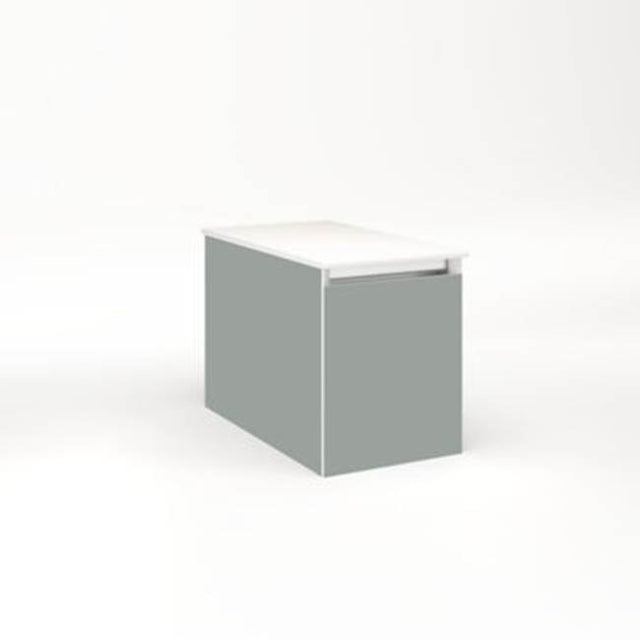 Robern - Cartesian, 12X15X21,Mat Gry,Full, Snl - Matte Gray