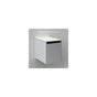 Robern - Cartesian Vanity, 12'' x 15'' x 21'', Matte Black, Full Drawer, No Night Light - Matte Black