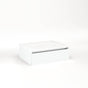 Robern - Cartesian Vanity, 24'' x 7-1/2'' x 18'', Matte White, Full Drawer, No Night Light - Matte White