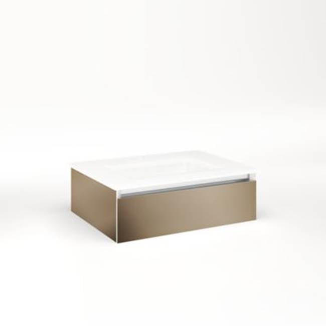 Robern - Cartesian, 24X7.5X18,Sat Brnz,Plumb, Snl - Satin Bronze