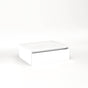 Robern - Cartesian Vanity, 24'' x 7-1/2'' x 18'', White, Tip Out Drawer, No Night Light - White