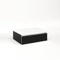 Robern - Cartesian Vanity, 24'' x 7-1/2'' x 18'', Matte Black, Tip Out Drawer, No Night Light - Matte Black