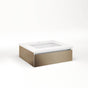 Robern - Cartesian Vanity, 24'' x 7-1/2'' x 21'', Satin Bronze, Full Drawer, No Night Light - Satin Bronze