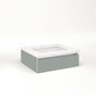 Robern - Cartesian, 24X7.5X21,Mat Gry,Full, Snl - Matte Gray