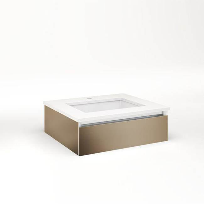 Robern - CARTESIAN, 24X7.5X21, SAT BRNZ, FIX, SNL - Satin Bronze
