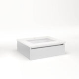Robern - CARTESIAN, 24X7.5X21, SAT WHT, FIX, SNL - Satin White