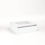 Robern - CARTESIAN, 24X7.5X21, MAT WHT, FIX, SNL - Matte White