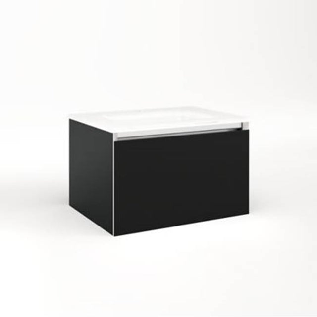 Robern - Cartesian, 24X15X18,Mat Blk,Full, Snl - Matte Black