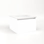 Robern - Cartesian Vanity, 24'' x 15'' x 21'', White, Full Drawer, No Night Light - White