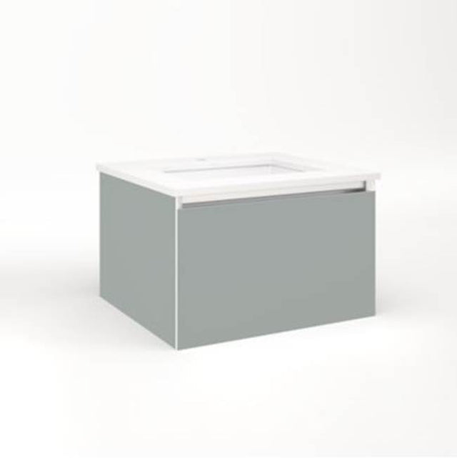 Robern - Cartesian, 24X15X21,Mat Gry,Full, Snl - Matte Gray