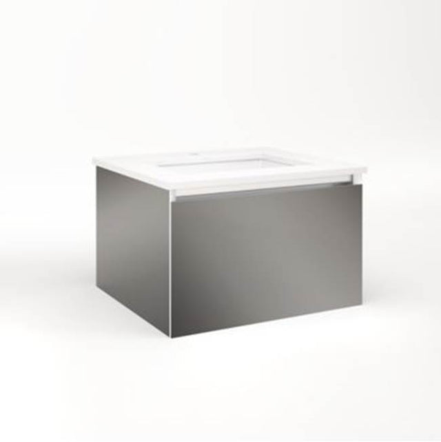 Robern - Cartesian, 24X15X21,Tgm,Plumb, Snl - Tinted Gray Mirror
