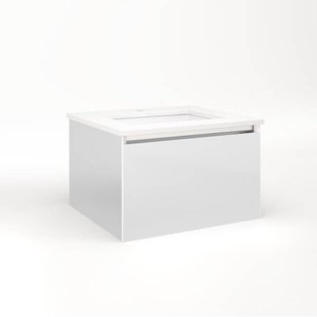 Robern - Cartesian, 24X15X21,Sat Wht,Plumb, Snl - Satin White