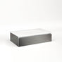 Robern - Cartesian Vanity, 30'' x 7-1/2'' x 18'', Tinted Gray Mirror, Full Drawer, No Night Light - Tinted Gray Mirror