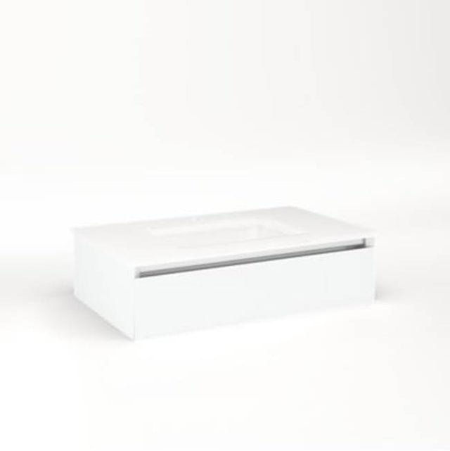 Robern - Cartesian, 30X7.5X18,Mat Wht,Plumb, Snl - Matte White