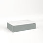 Robern - Cartesian Vanity, 30'' x 7-1/2'' x 18'', Matte Gray, Plumbing Drawer, No Night Light - Matte Gray