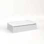 Robern - Cartesian, 30X7.5X18,Sat Wht,Tip, Snl - Satin White