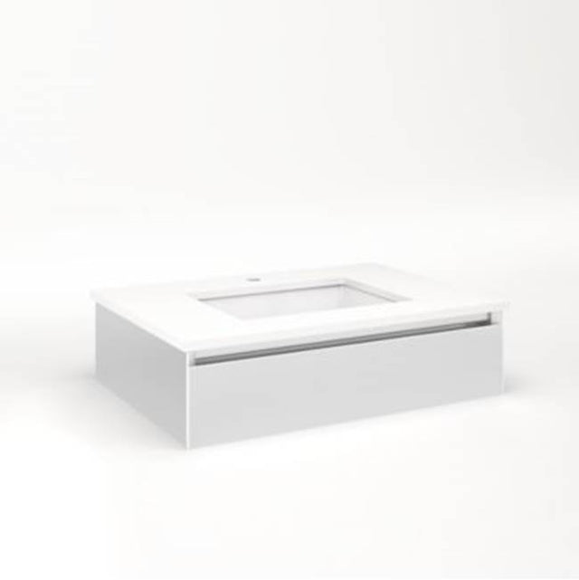 Robern - Cartesian, 30X7.5X21,Sat Wht,Full, Snl - Satin White