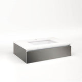 Robern - CARTESIAN,30X7.5X21,TGM,FIX,SNL - Tinted Gray Mirror