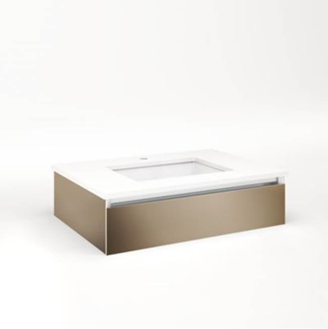 Robern - Cartesian, 30X7.5X21,Sat Brnz,Tip, Snl - Satin Bronze