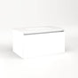 Robern - Cartesian Vanity, 30'' x 15'' x 18'', White, Full Drawer, No Night Light - White