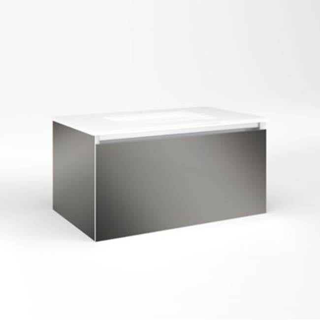 Robern - Cartesian, 30X15X18,Tgm,Plumb, Snl - Tinted Gray Mirror