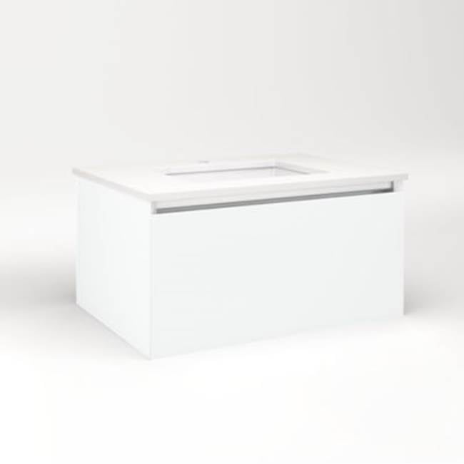 Robern - Cartesian, 30X15X21,Mat Wht,Full, Snl - Matte White