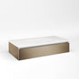 Robern - Cartesian, 36X7.5X18,Sat Brnz,Full, Snl - Satin Bronze