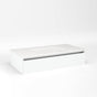 Robern - Cartesian Vanity, 36'' x 7-1/2'' x 18'', White, Full Drawer, No Night Light - White