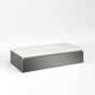 Robern - Cartesian Vanity, 36'' x 7-1/2'' x 18'', Tinted Gray Mirror, Plumbing Drawer, No Night Light - Tinted Gray Mirror