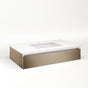 Robern - Cartesian, 36X7.5X21,Sat Brnz,Full, Snl - Satin Bronze