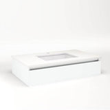 Robern - CARTESIAN, 36X7.5X21, MAT WHT, FIX - Matte White