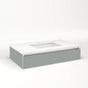 Robern - Cartesian, 36X7.5X21,Mat Gry,Tip, Snl - Matte Gray