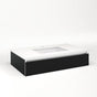 Robern - Cartesian, 36X7.5X21,Mat Blk,Tip, Snl - Matte Black