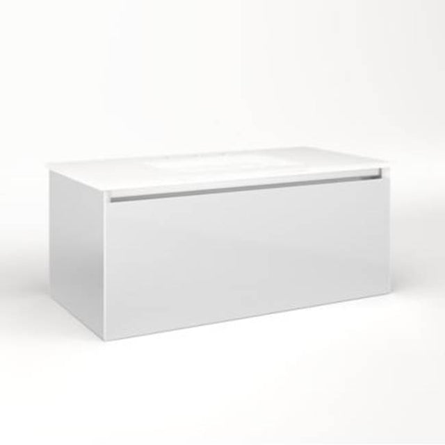Robern - Cartesian, 36X15X18,Sat Wht,Plumb, Snl - Satin White
