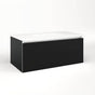 Robern - Cartesian, 36X15X18,Mat Blk,Plumb, Snl - Matte Black