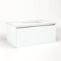 Robern - Cartesian Vanity, 36'' x 15'' x 21'', Matte White, Full Drawer, No Night Light - Matte White