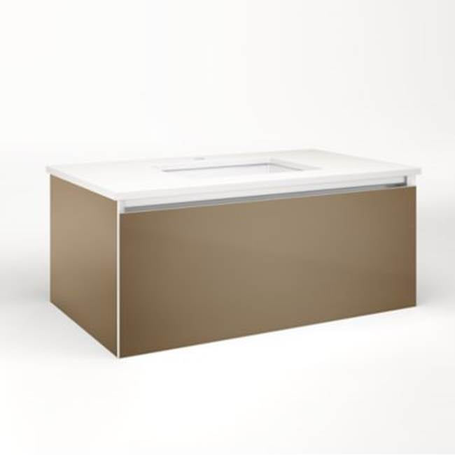 Robern - Cartesian, 36X15X21,Sat Brnz,Plumb, Snl - Satin Bronze
