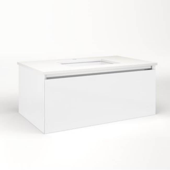 Robern - Cartesian, 36X15X21,White,Plumb, Snl - White
