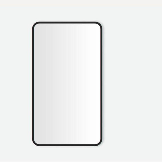 Robern - CAB, ROUND CORNER METAL 2034D4, MAT BLCK - Matte Black