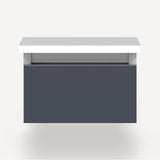 Robern - CARTESIAN, 12X7.5X21, M SLATE, FULL, SNL - Matte Slate