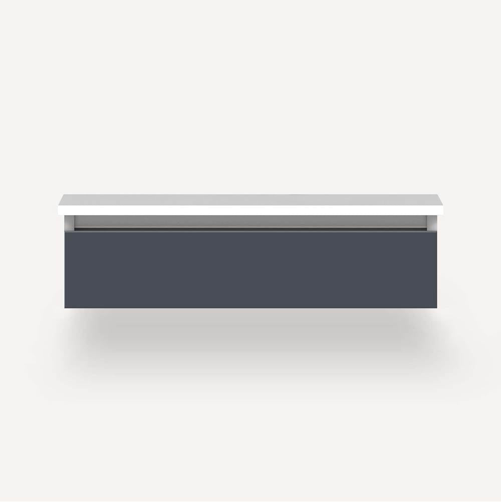 Robern - CARTESIAN, 30X7.5X21, M SLATE, FULL, SNL - Matte Slate