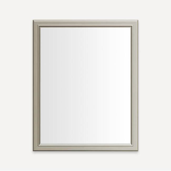 Robern - DC FRAMED WALL MIRROR, BM, 24X30 NICKEL - Nickel