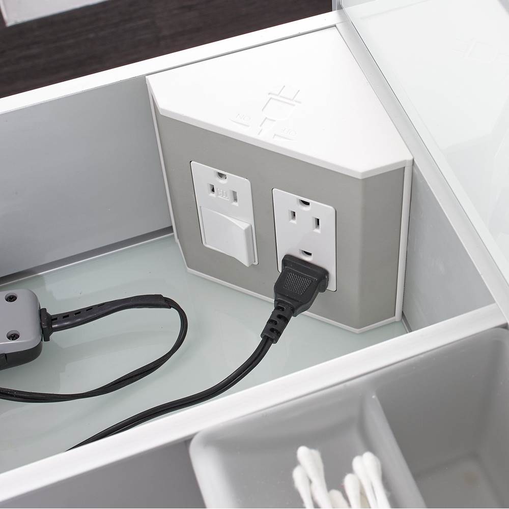 Electric Accessory, Use in 15'' H x 18'' D Vanities