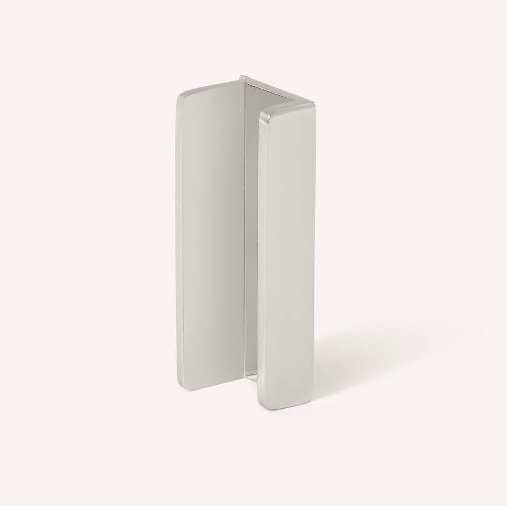 Robern - EDGE MOUNT PULL HANDLE, POLISHED SS - Polished Stainless Steel